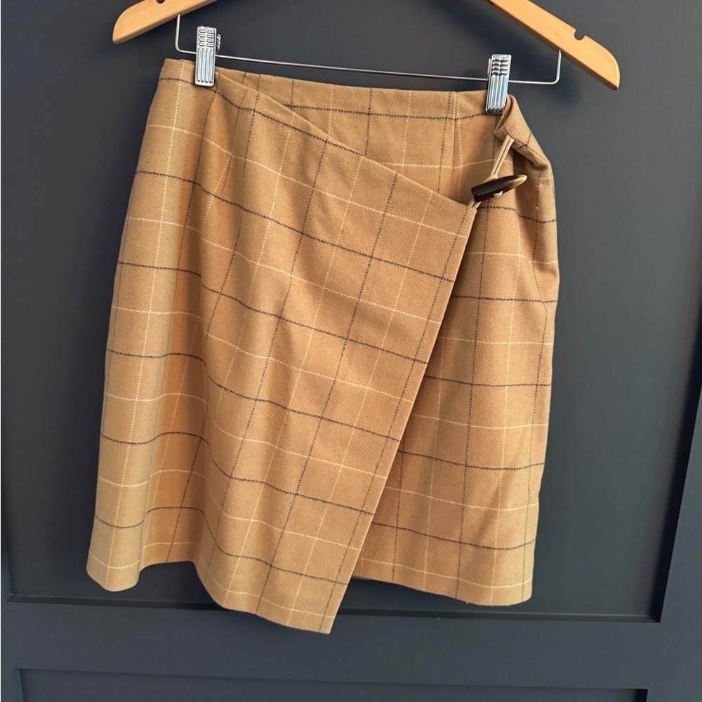 Talbots Wool Wrap Skirt